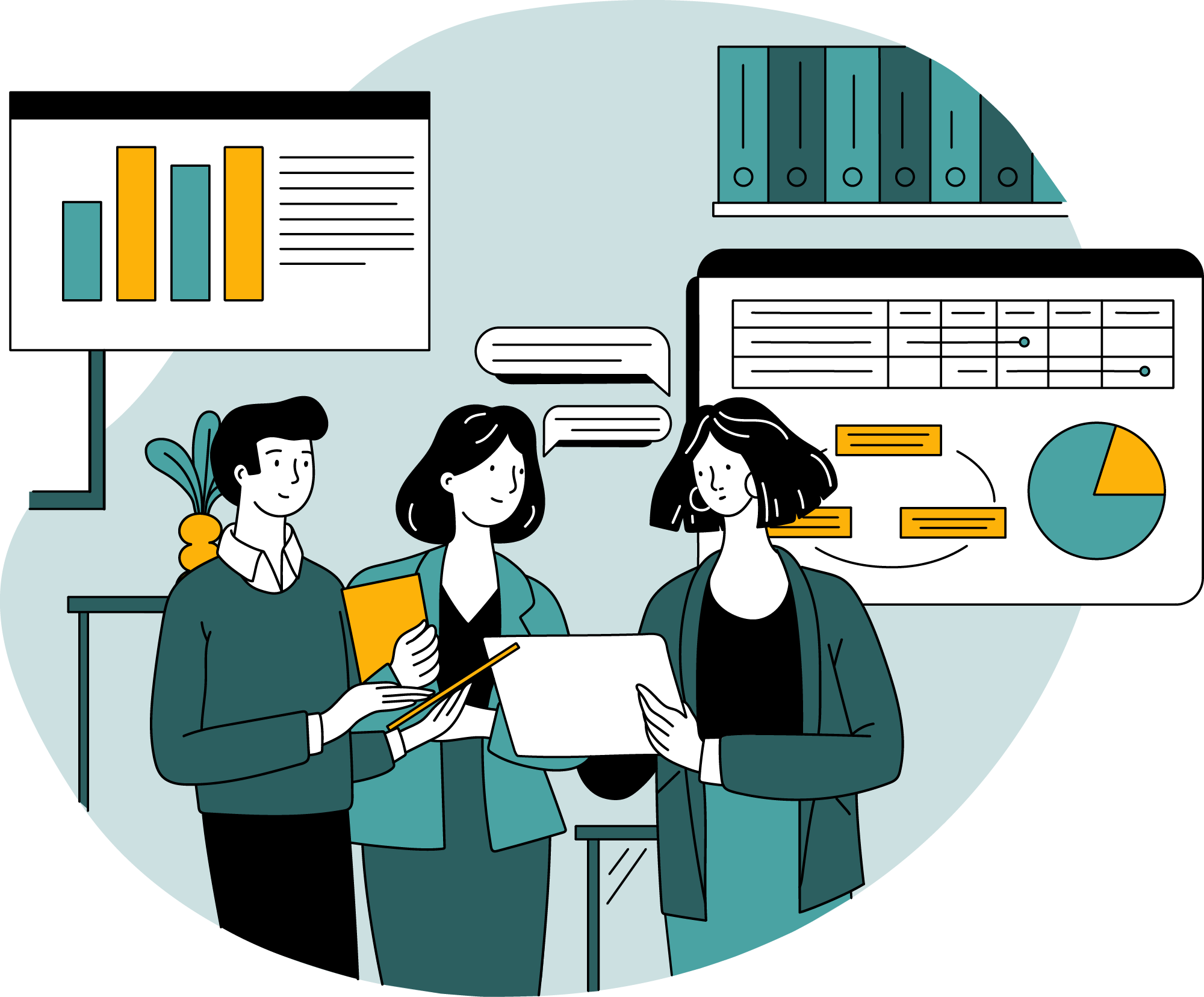 offres-DAF-Réunion d'équipe