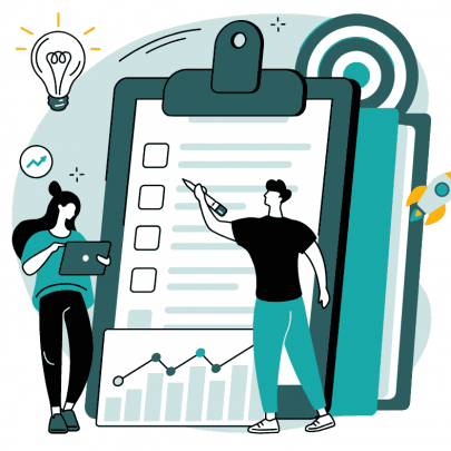 Compléter une checklist de tâches administratives